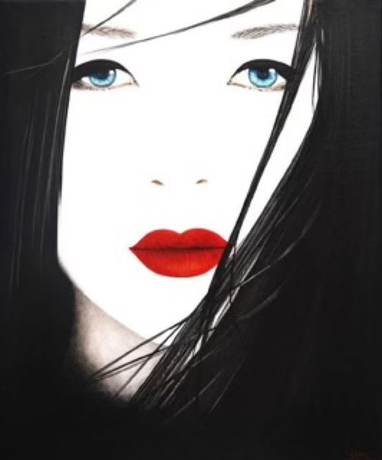 Geisha, obra de Naroa Gutiérrez Gil