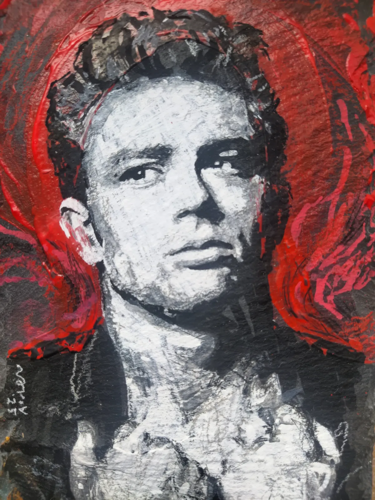 James Dean, obra de Naroa Gutiérrez Gil
